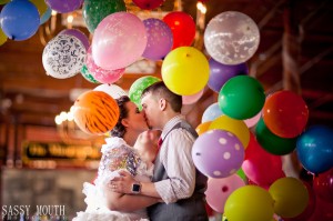 Just Married (Photo &copy; Sassy Mouth Photography)